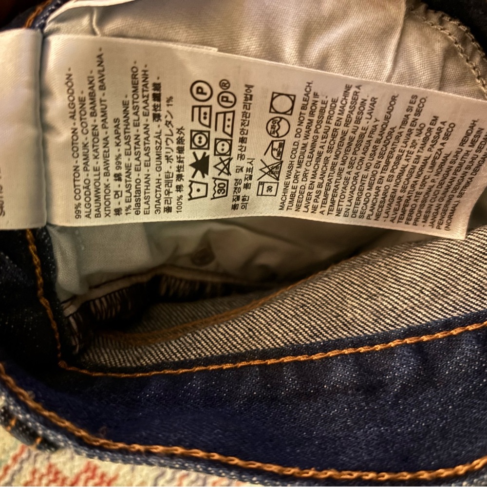 Levi’s High Rise Wedgie Straight Leg size 30 - Picture 10 of 10